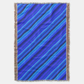 Couverture Bandes diagonales bleues (devant Vertical)