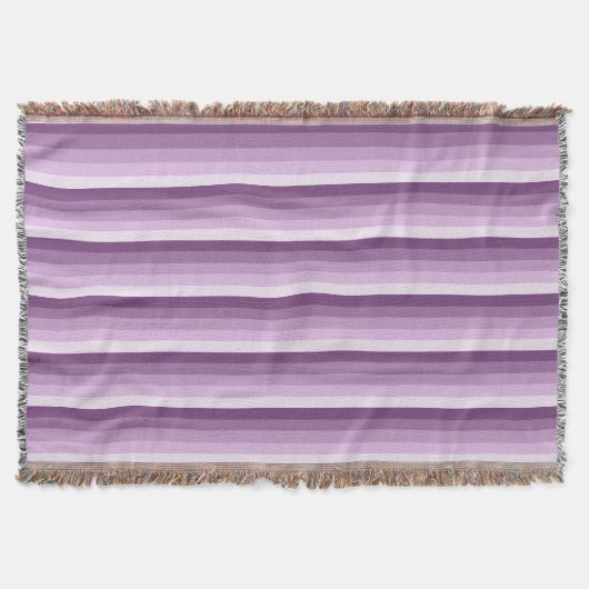 Couverture Bandes d'ombre prune violette (Devant)