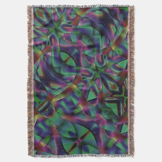 Couverture Bandes tissées de couleur foncée (devant Vertical)