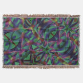 Couverture Bandes tissées de couleur foncée (Devant)