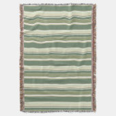 Couverture Bandes vert olive (devant Vertical)