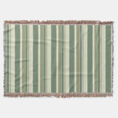 Couverture Bandes vert olive (Devant)