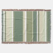 Couverture Bandes vert olive (Devant)