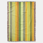 Couverture Bandes vert orange jaune (devant Vertical)