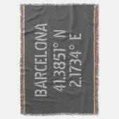 Couverture Barcelone Espagne Latitude et Longitude (devant Vertical)