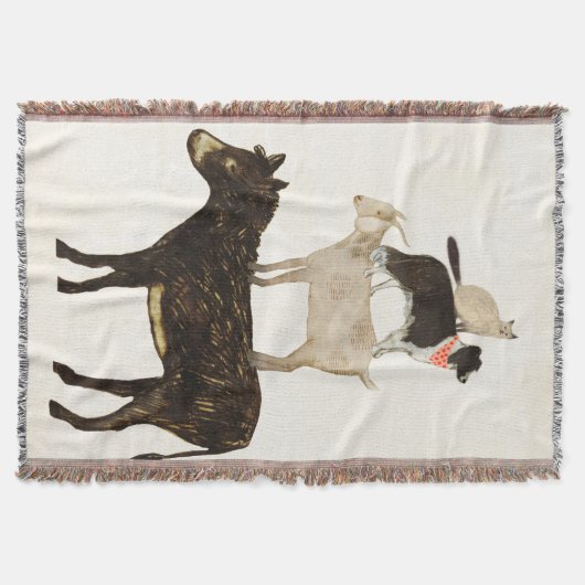 Couverture Barnyard Bufs - Âne, Chèvre, Chien, Chat (Devant)