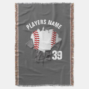 Couverture Baseball déchiré