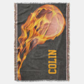 Couverture Basket-ball flamboyant (devant Vertical)