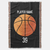 Couverture Basket-ball (personnalisable) (devant Vertical)