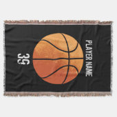 Couverture Basket-ball (personnalisable) (Devant)