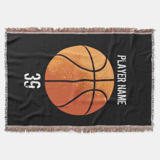 Couverture Basket-ball (personnalisable) (Devant)