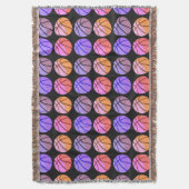 Couverture Basket-ball Pop Art (devant Vertical)