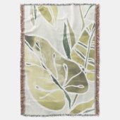 Couverture Batik Feuille (devant Vertical)