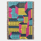 Couverture Bâtiments Abstraits Ville Paysage Vintage (devant Vertical)