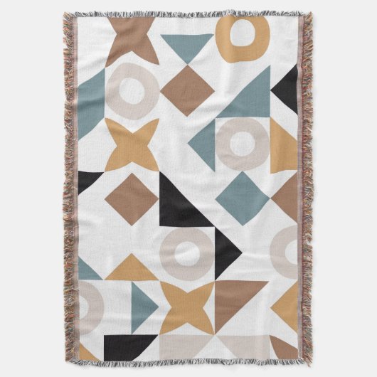 Couverture Bauhaus Geometric Toddler Throw Blanket (devant Vertical)