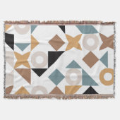 Couverture Bauhaus Geometric Toddler Throw Blanket (Devant)