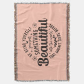 Couverture Be Yourself Something Beautiful Quote-52912 (devant Vertical)