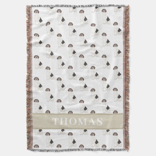 Couverture Beagle personnalisé (devant Vertical)