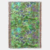 Couverture Beau feuillage Feuille vert Abstrait (devant Vertical)