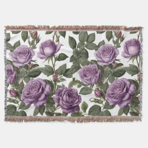 Couverture "Beauté intemporelle : Roses violettes provinciale