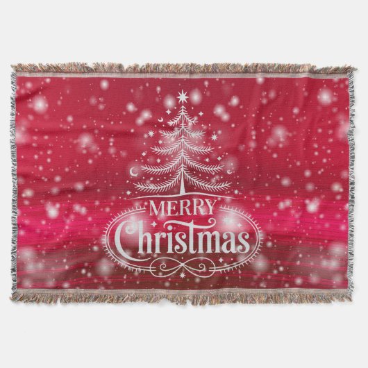 Couverture Beautiful Deep Red and Green Merry Christmas (Devant)