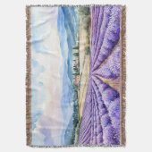Couverture Beaux champs de lavande aquarelles (devant Vertical)