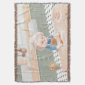 Couverture Bébé Bébé - Cosy Morning Kneading (devant Vertical)