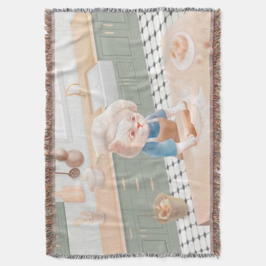 Couverture Bébé Bébé - Cosy Morning Kneading (devant Vertical)