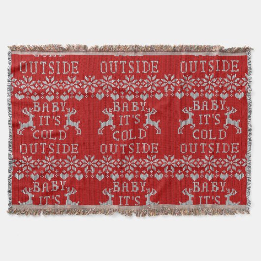 Couverture Bébé c'est style laid de chandail d'extérieur (Devant)