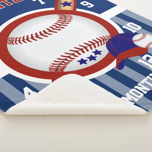 Couverture bébé de jalon - Sport de baseball ⚾ (3/4)