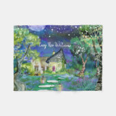 Couverture bébé en laiton personnalisée - Jardin d (Devant (Horizontal))