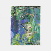 Couverture bébé en laiton personnalisée - Jardin d (Devant)