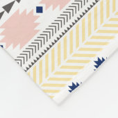 Couverture bébé géométrique (Coin)