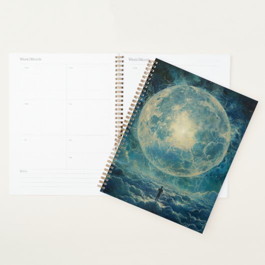 Couverture bébé Lune est un miroir (Devant avec enveloppe)