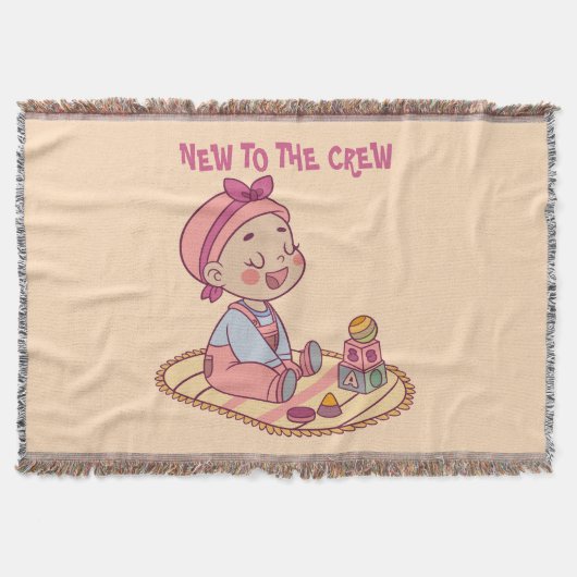 Couverture Bébé mignon Motif (Devant)