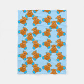 Couverture bébé nounours (Devant)