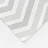 Couverture bébé pour chien blanc gris et rose (Coin)