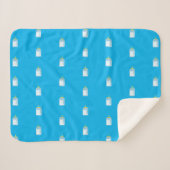 couverture bébé sherpa par dalDesignNZ (Devant (Horizontal))
