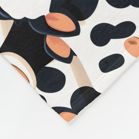 Couverture bébé vache (Coin)