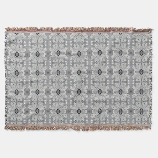 Couverture Beige Avec Blanche À Thon Blanc (Devant)