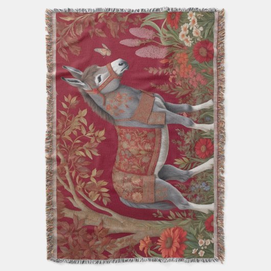 Couverture Belle campagne rouge âne gris (devant Vertical)