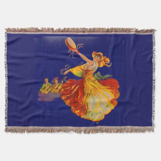 Couverture belle danseuse espagnole (Devant)