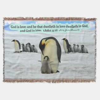 Couverture Belle écriture de pingouin 1 Jean 4:16