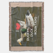 Couverture Belle Fantastique Feminine Design J'aime canard (devant Vertical)