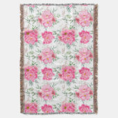 Couverture Belle Fleurs Aquarelle Motif Floral (devant Vertical)
