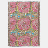 Couverture Belle peinture rose d'été rose (devant Vertical)