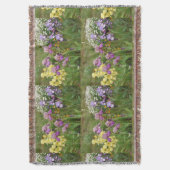 Couverture Belle photo florale d'iris violet (devant Vertical)