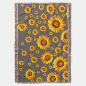 Couverture Belles fleurs jaunes sur arrière - plan gris (devant Vertical)