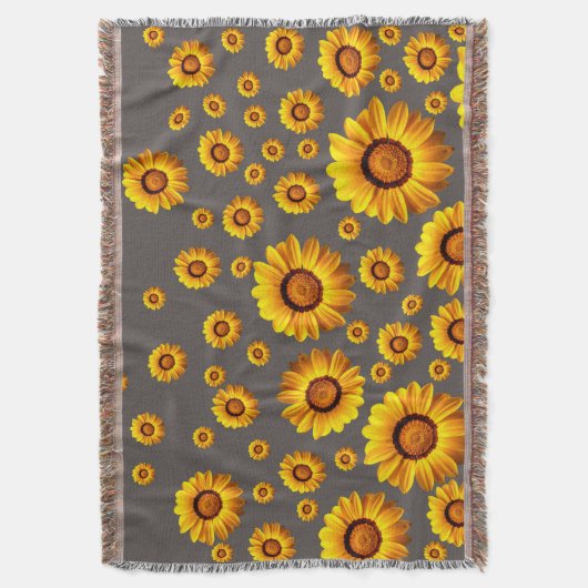 Couverture Belles fleurs jaunes sur arrière - plan gris (devant Vertical)