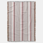 Couverture Belles rayures brunes blanches (devant Vertical)